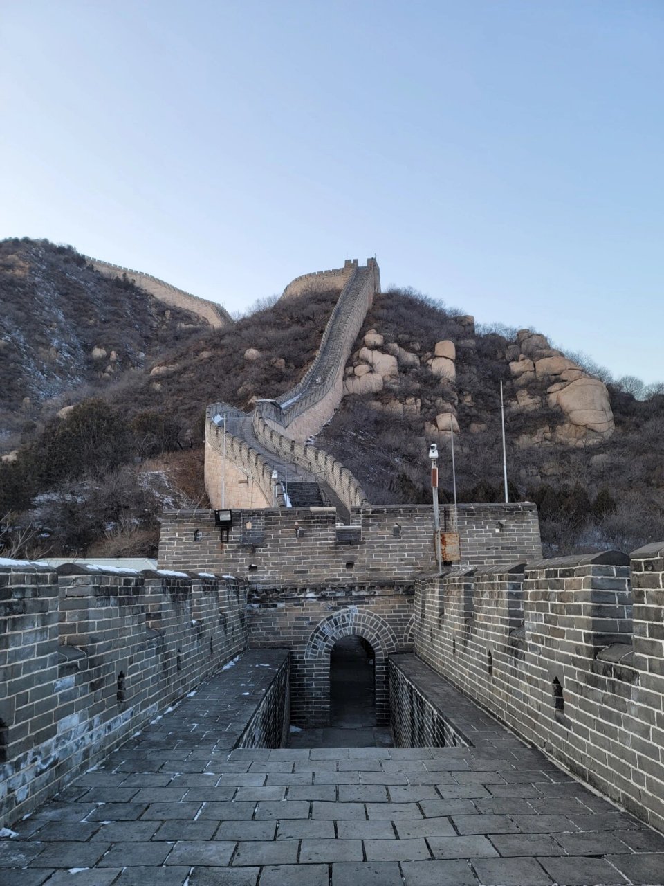 北京最陡峭的长城景区——八达岭水关长城 八达岭这边的长城景区有好