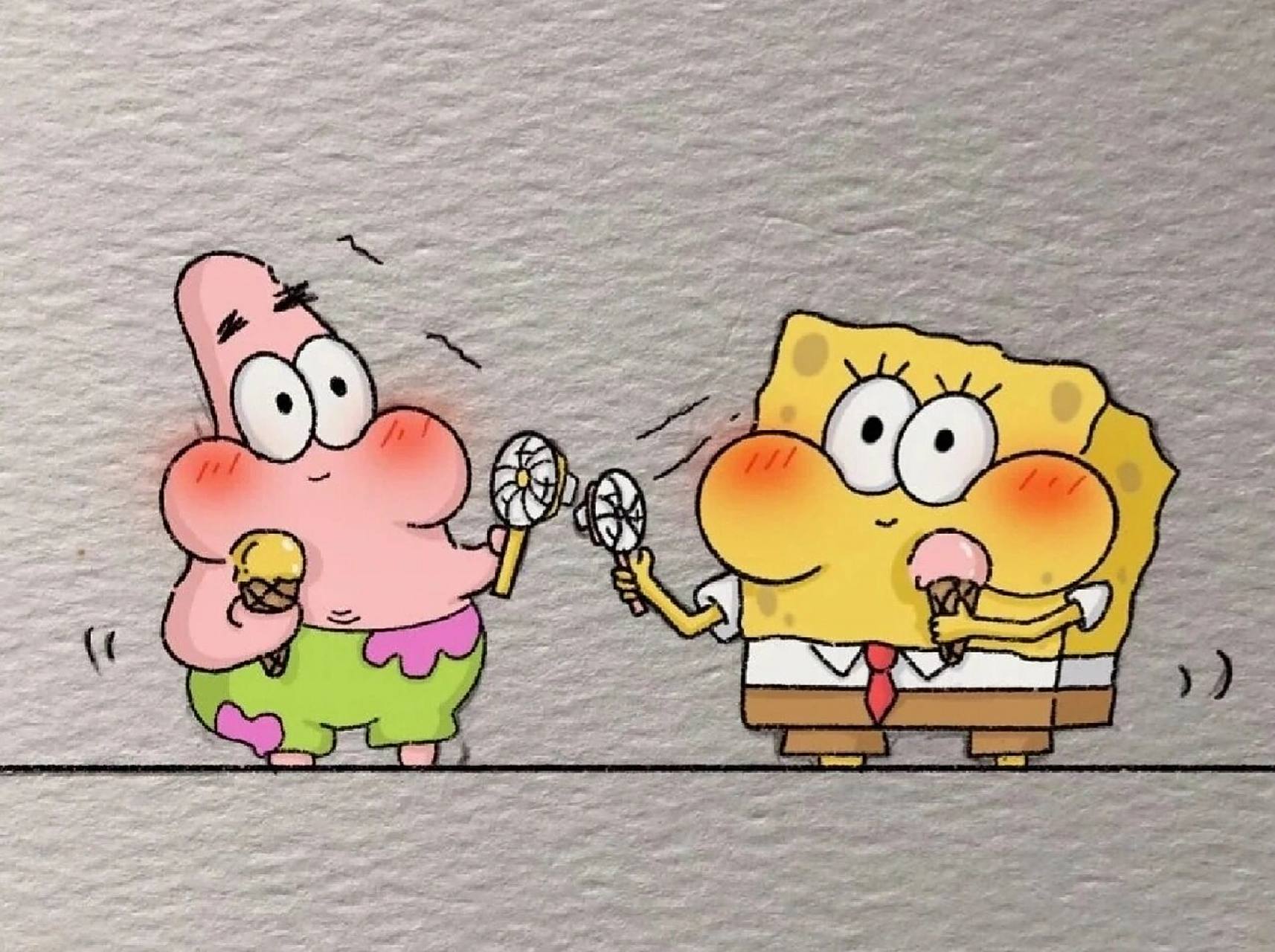 海绵宝宝与派大星 图片