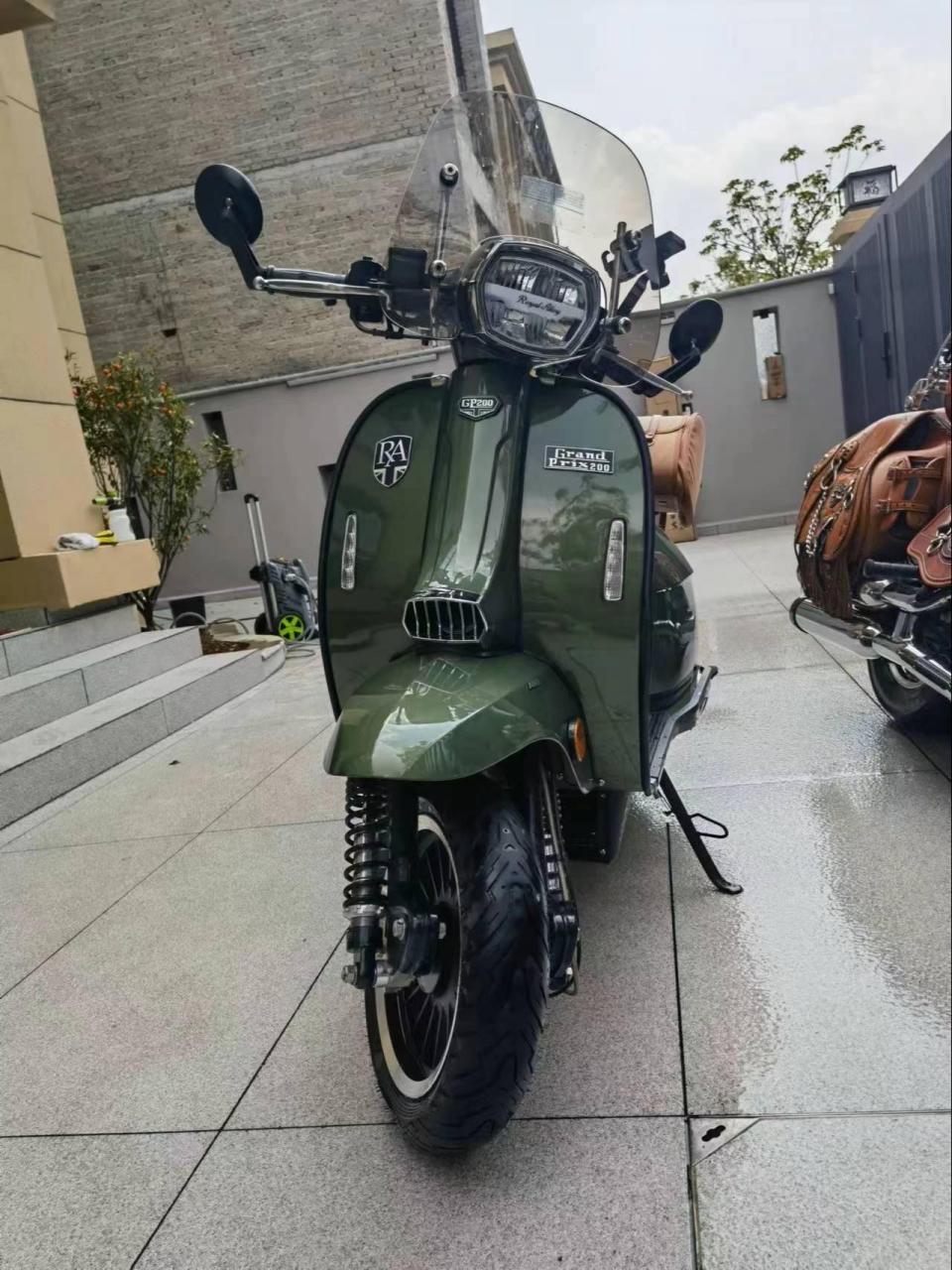 21年royal02alloy02gp200s,一手户1400公里,加装风挡