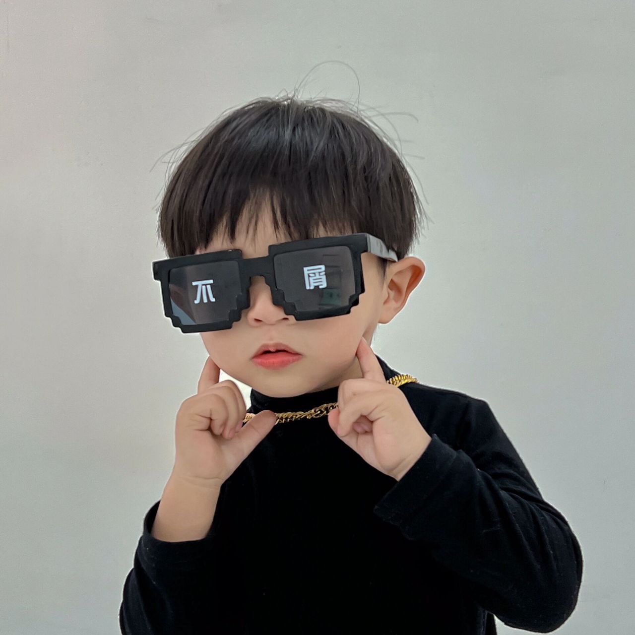 男生头像93萌娃搞笑头像 奶酷的可爱男宝头像, 就是要不屑不care～!