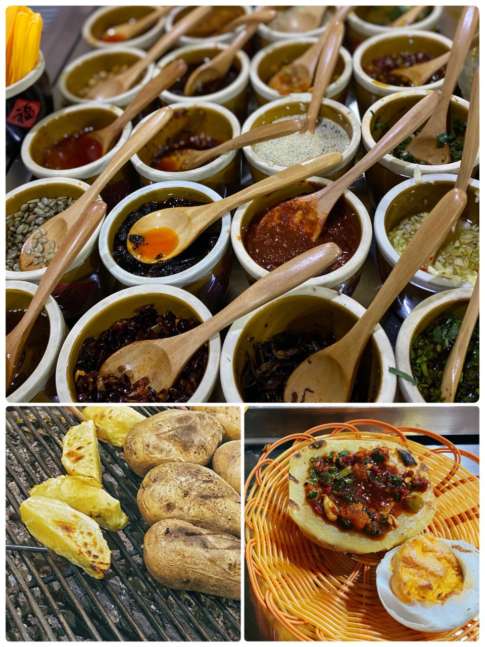 泸西美食:烧洋芋的调料和羊肉汤的滋味 凡去一个新鲜的地方,找到好吃