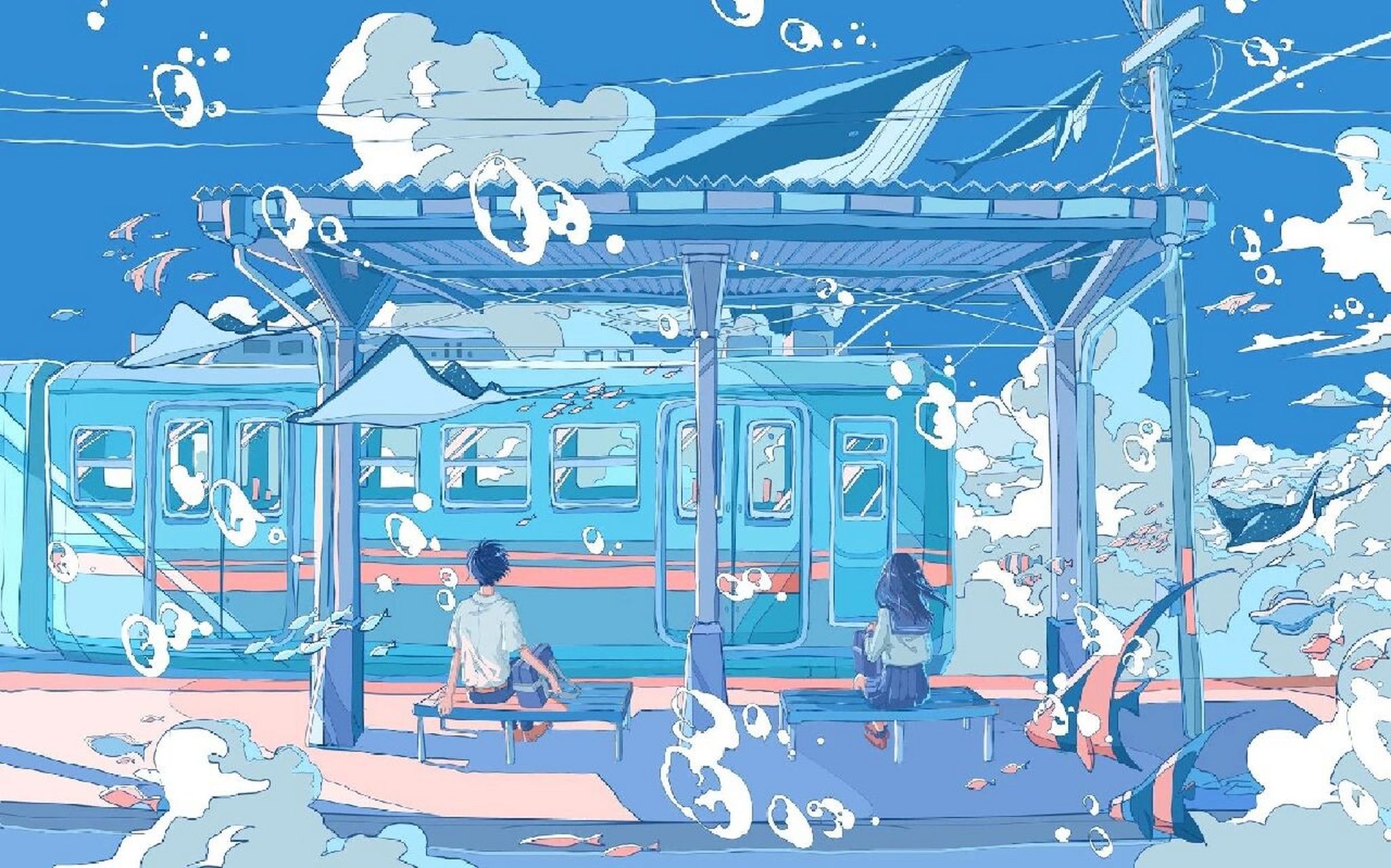 舒心治愈的背景图 一看就舒心,治愈的背景版图像