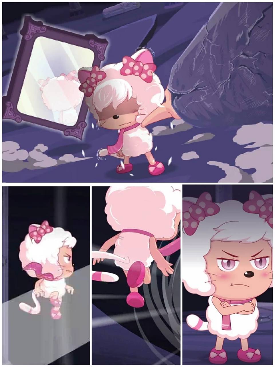 美羊羊猫化图片第一弹