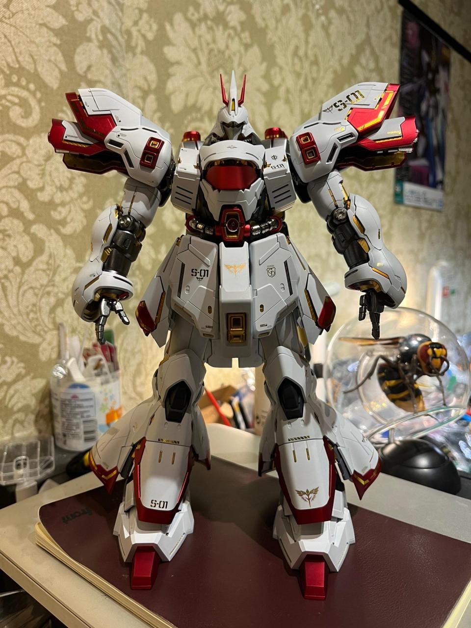 白色沙扎比mg喷涂配色