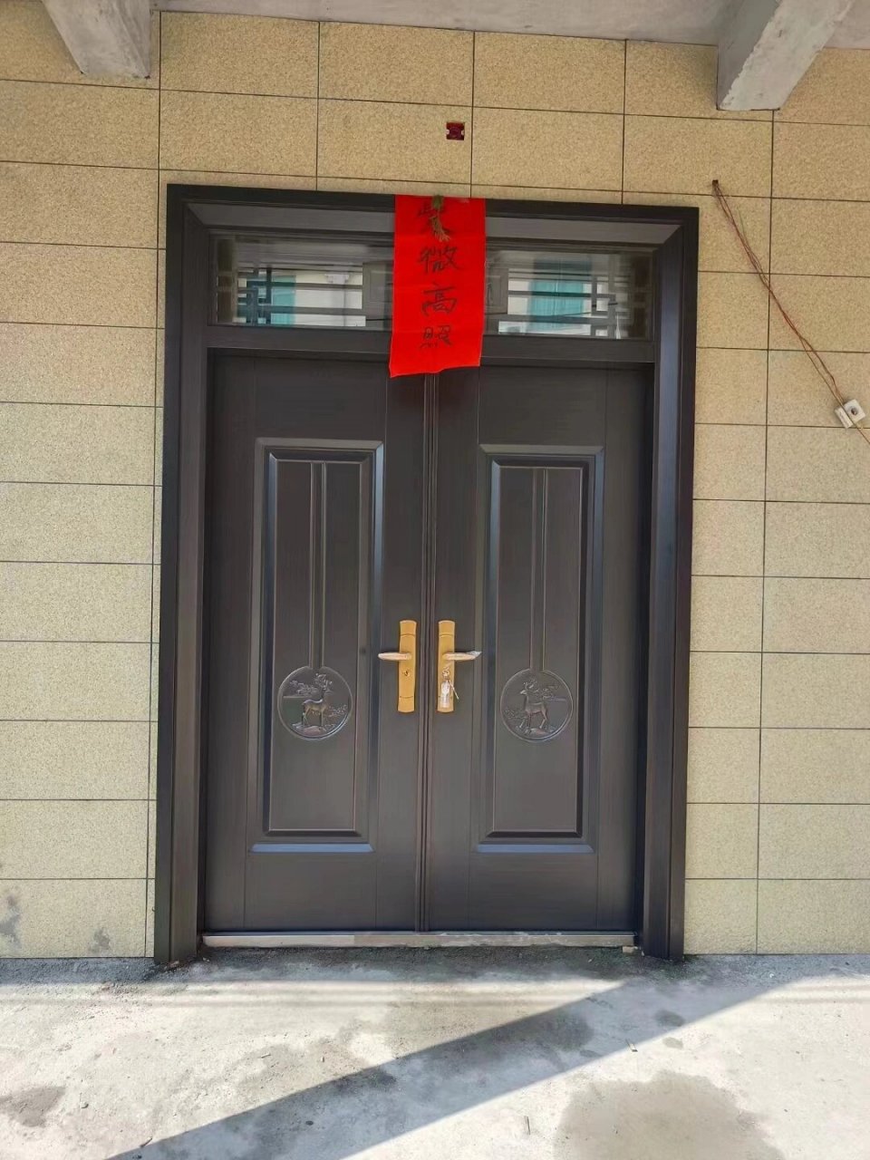 农村自建房大门选择 三款大门样式选哪个,纠结中,都是880一个平方