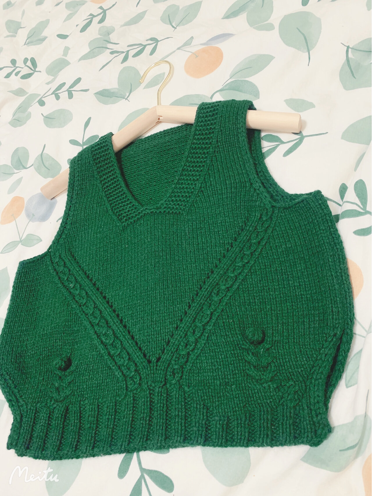 宝宝背心(附图解教程)