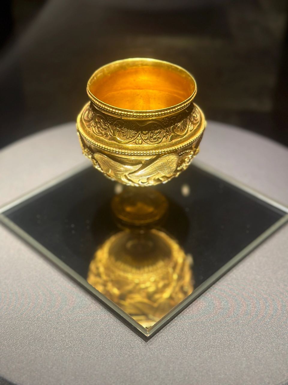 观复博物馆的黄金展厅 作为一个私人博物馆藏品多的出乎我的意料,这些