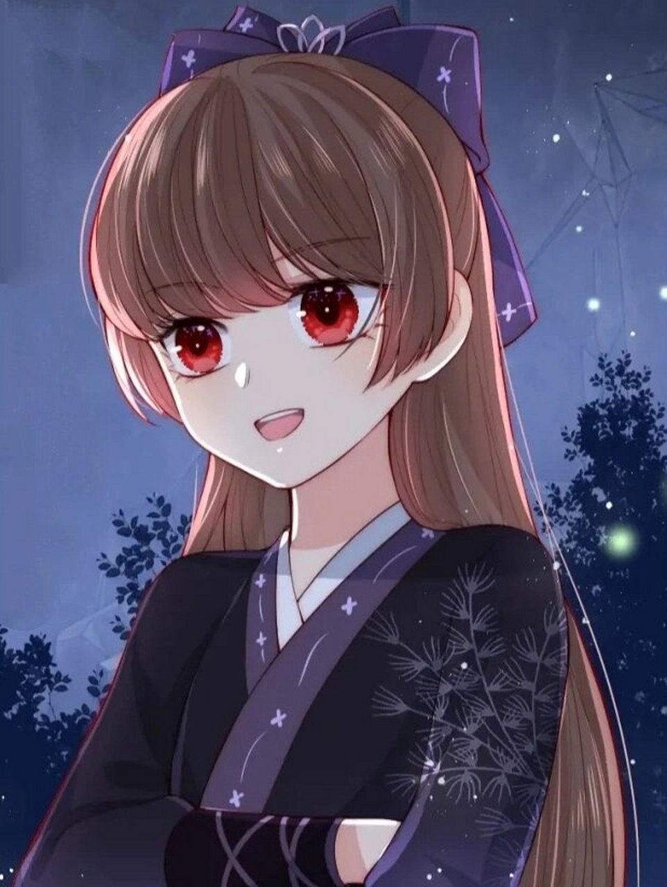 《养敌为患》——夜沐 她真的好可爱,我是边追漫画边截头像