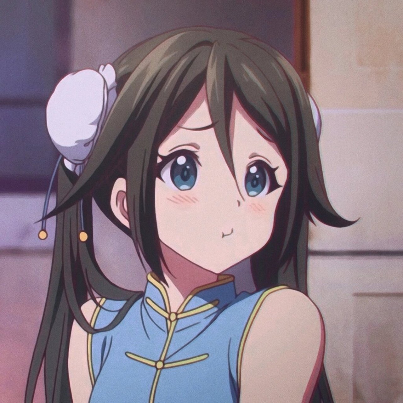 乖巧の武打少女头像 番:#五彩限的怪灵世界# 人物:#和泉玲奈# 「#动漫