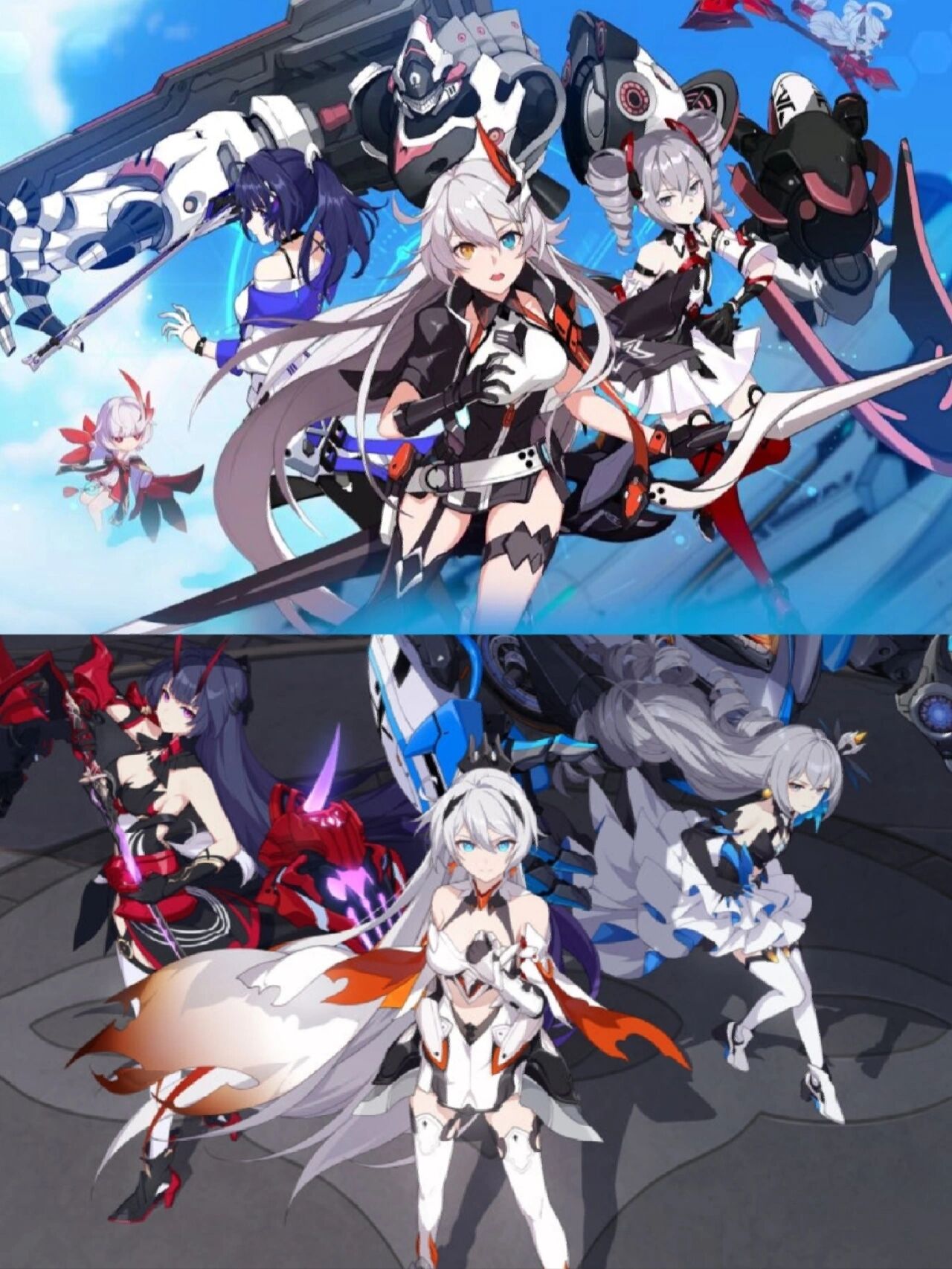 白练至终焉,战车至真理,绯红至始源 xx装系列,女武神系列,增幅系列