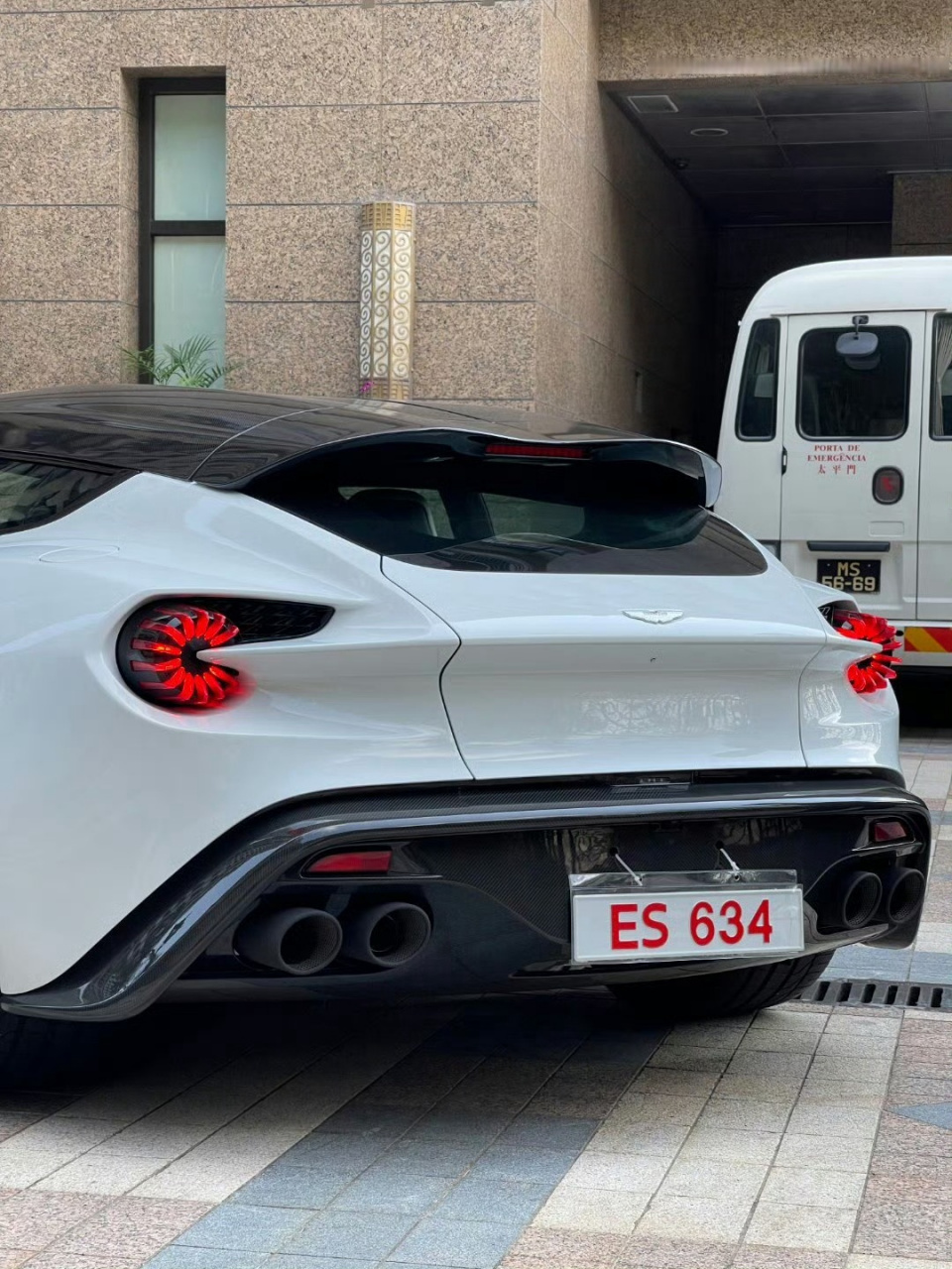 澳门的马丁zagato出街了!我的梦想之车豪车超跑超话