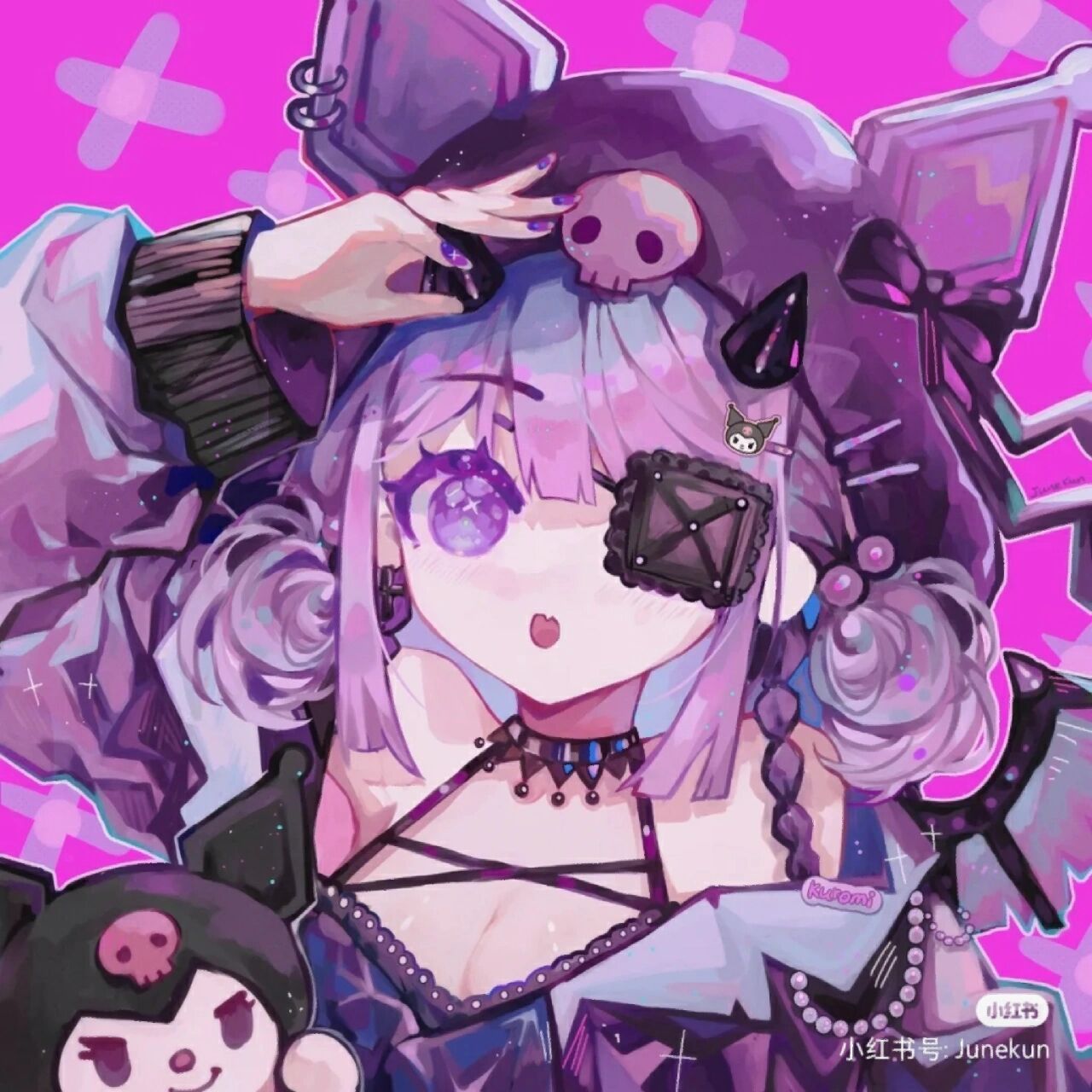 三丽鸥可爱少女头像,你被萌化了吗?