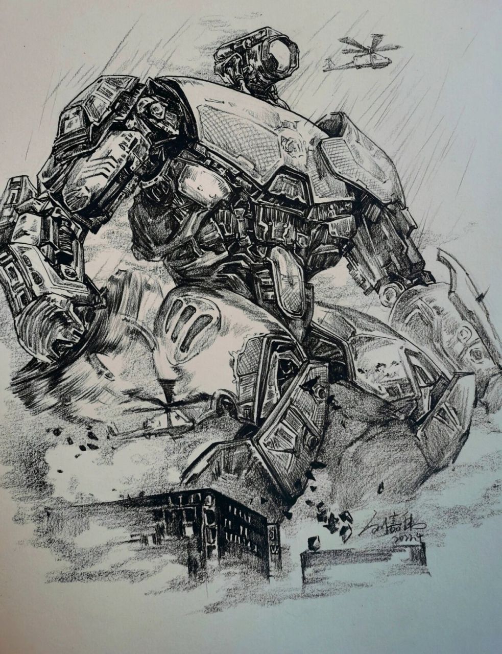 暴风赤红 粉丝定制 最强的机甲猎人之一