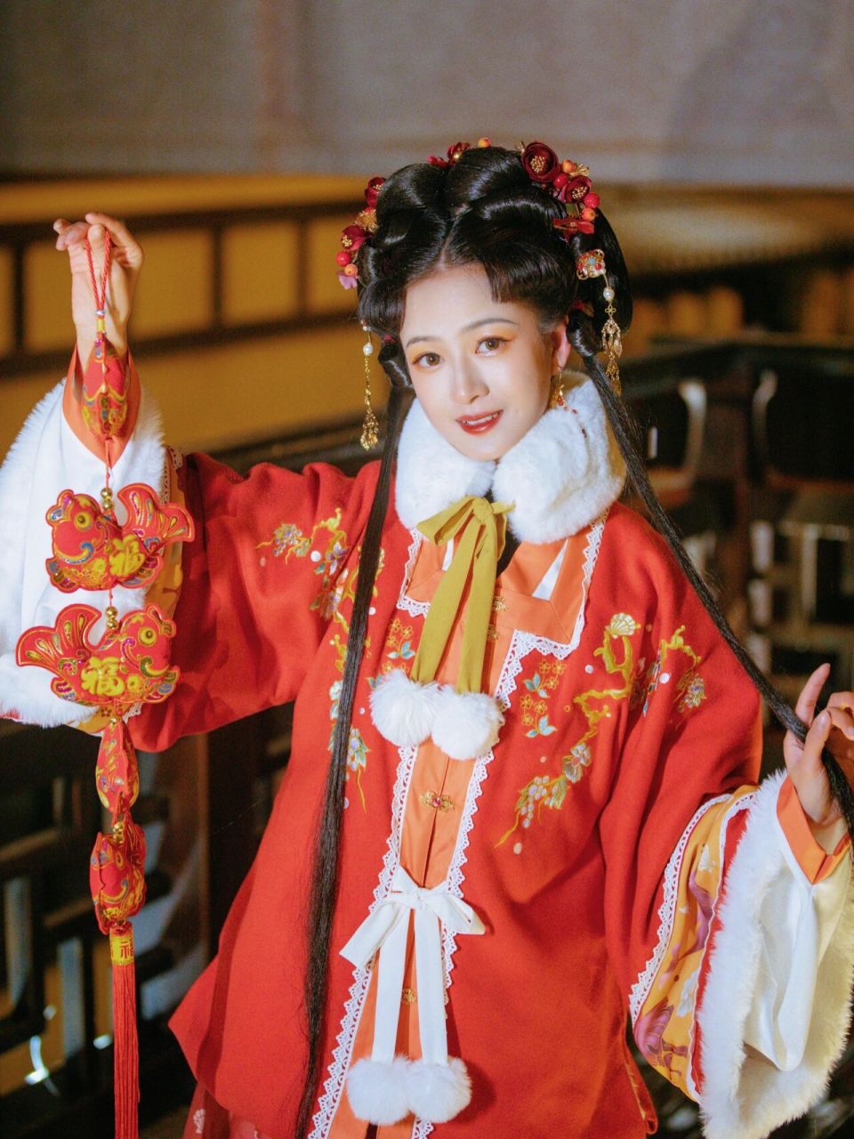 汉服文案 | 大年初五汉服这样发朋友圈 汉服可以搭配文案发朋友圈 	 1