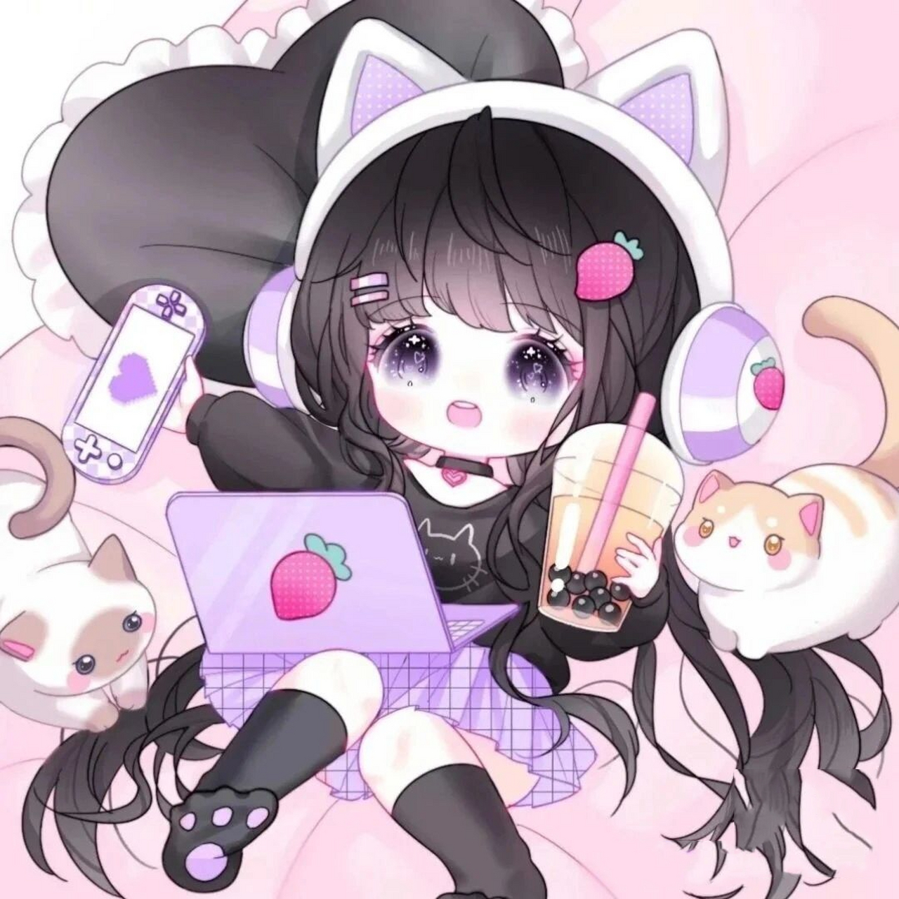 四人闺蜜头像(可爱篇)