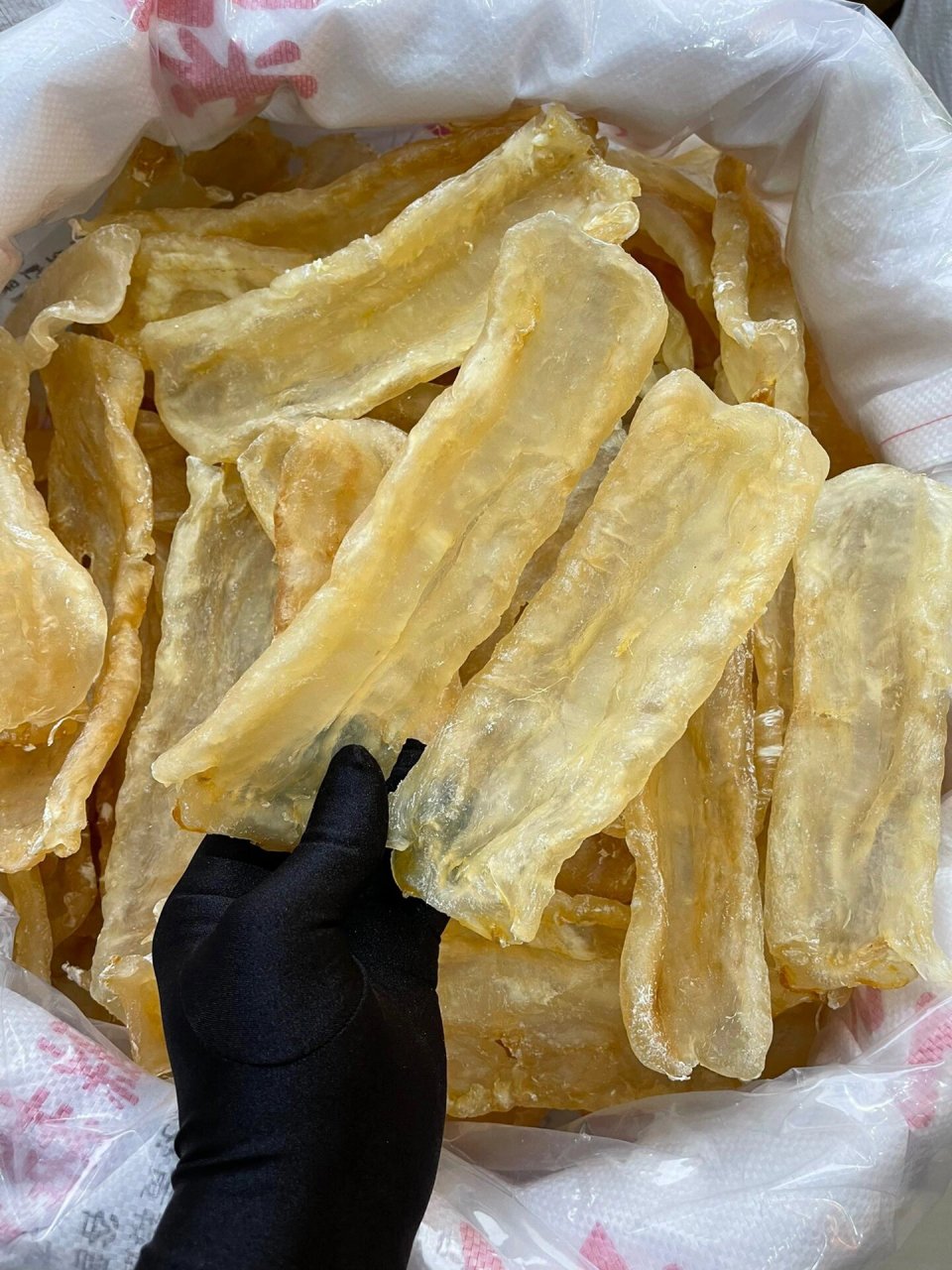 6-7头新西兰9991鳕鱼胶 06980元一斤 新西兰深海海域生长的鳕鳘