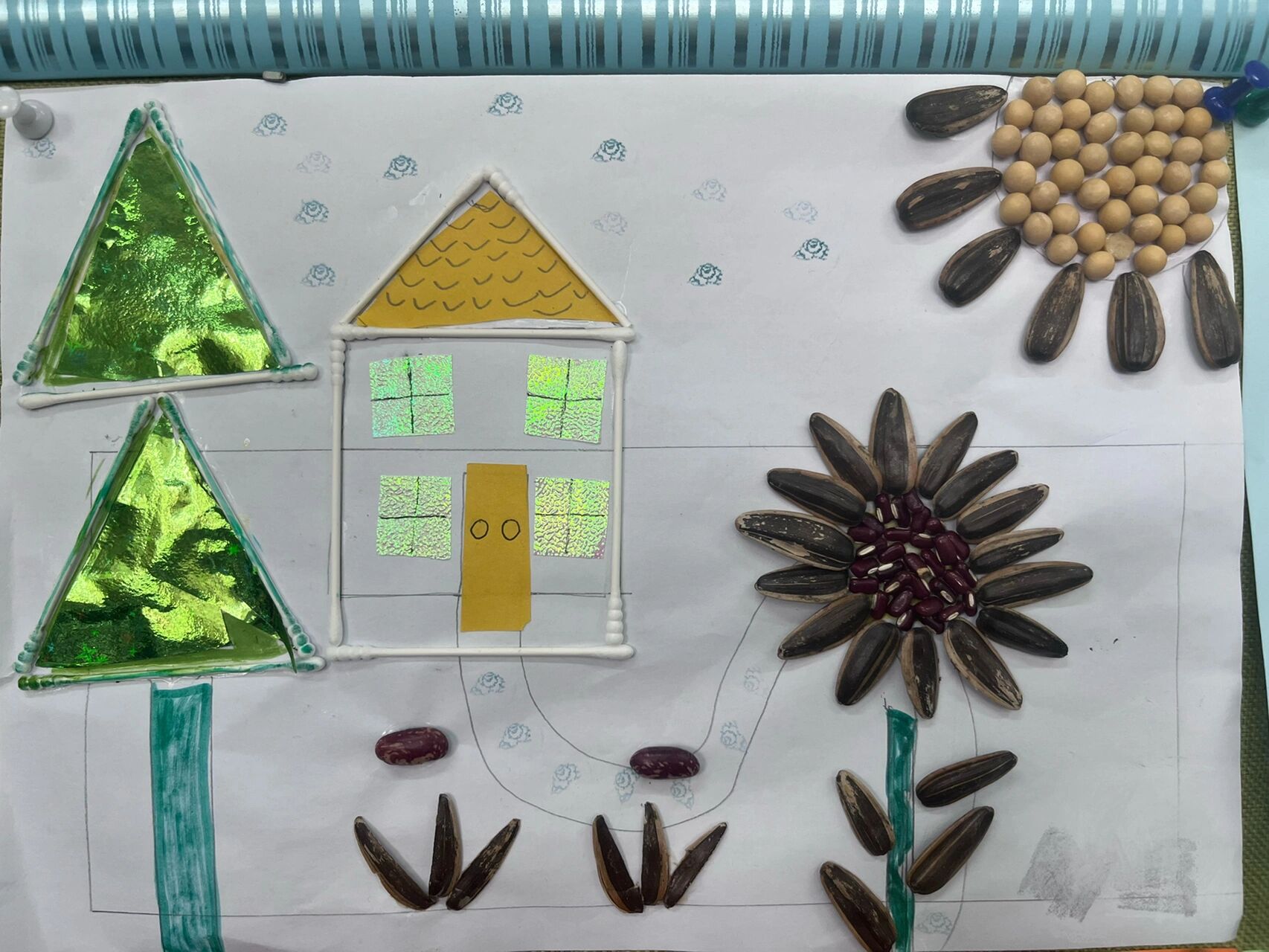 特色作业|一年级下数学 趣味拼摆