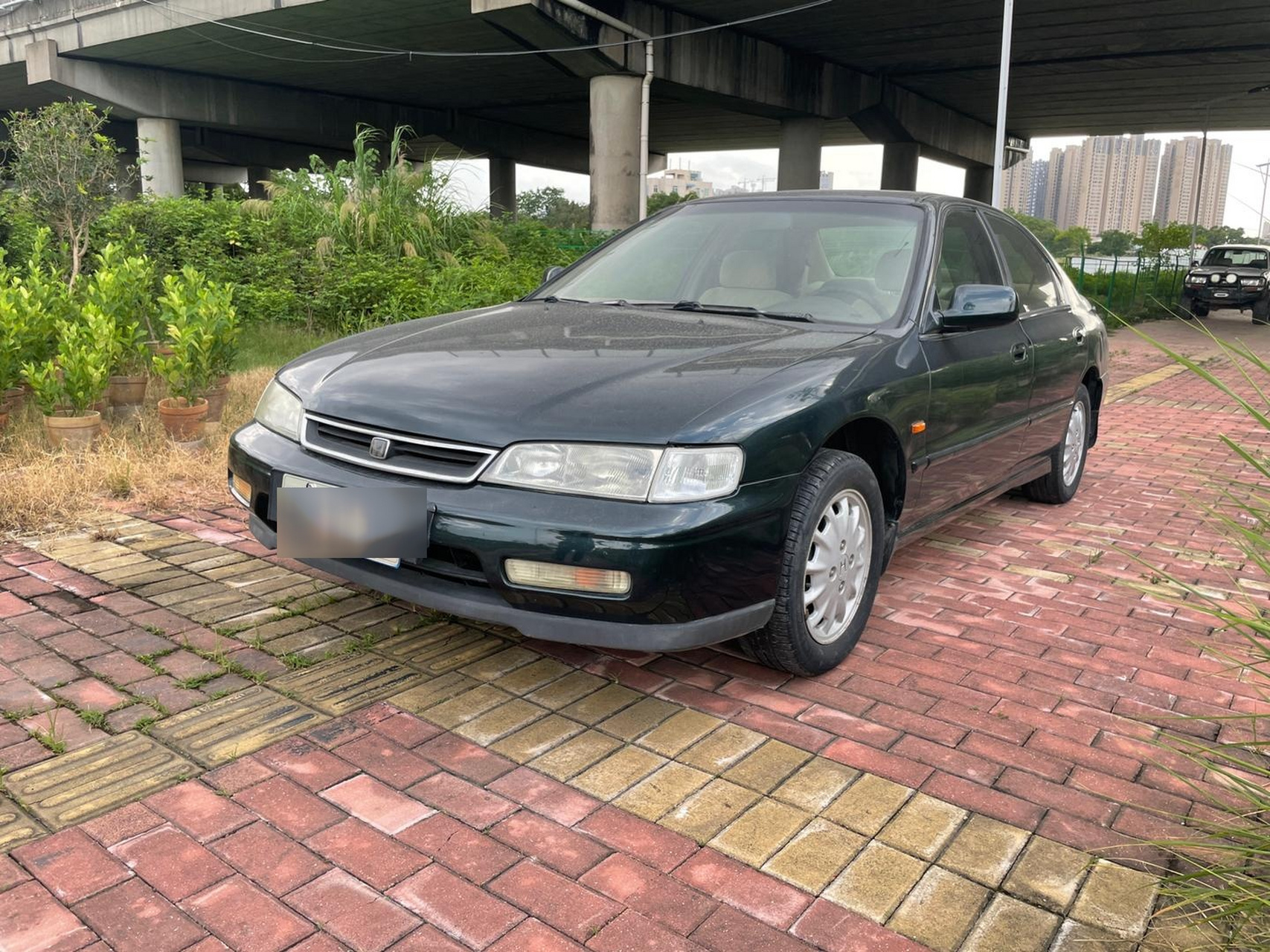 95年佛山牌本田雅阁cd5 经典老车稀有毒物五代雅阁cd5手续齐全,稀有