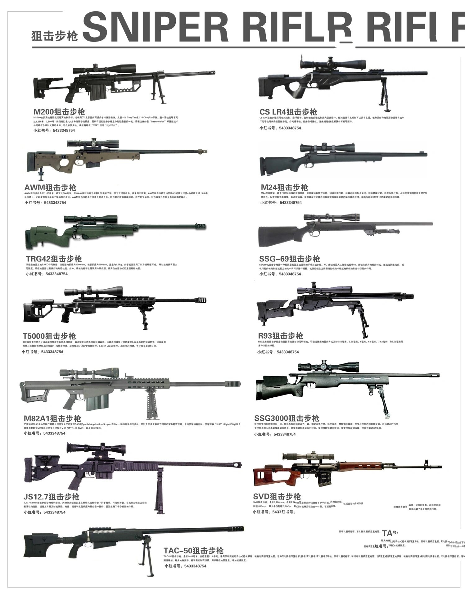 特战英雄武器图鉴图片