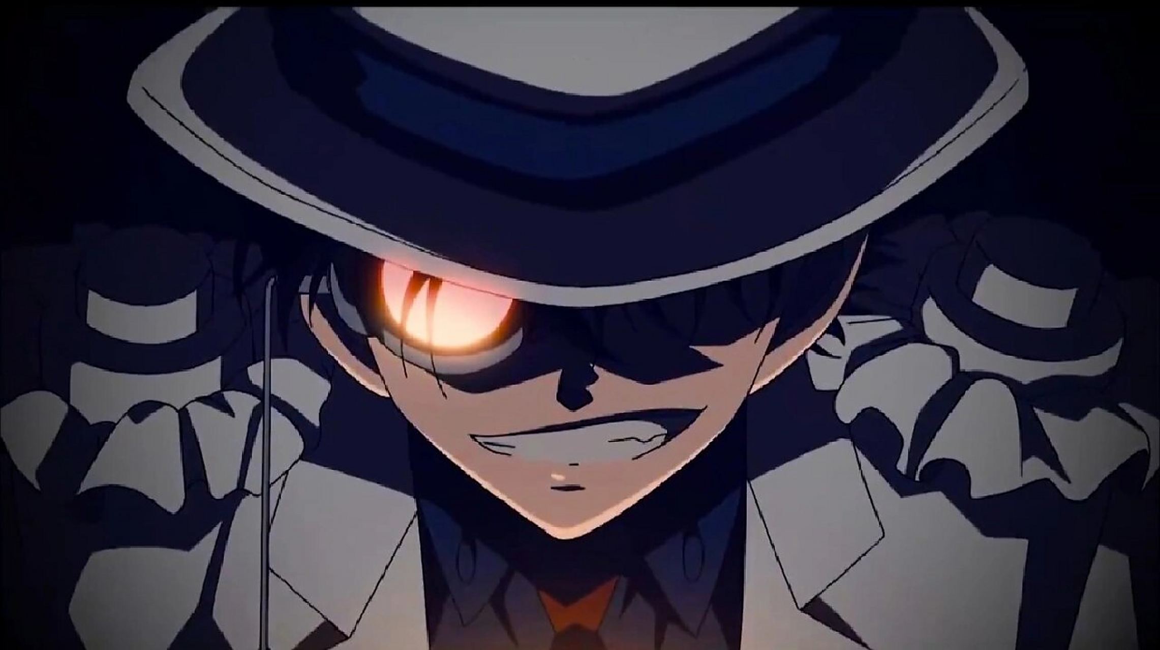 怪盗基德邪笑图片