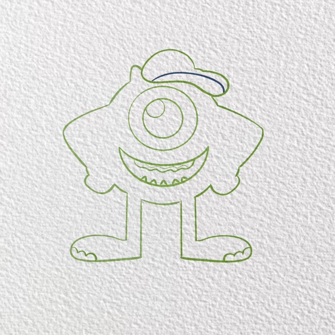 简笔画|【大眼仔】(附过程) 78 78 78 【用具】 44procreate