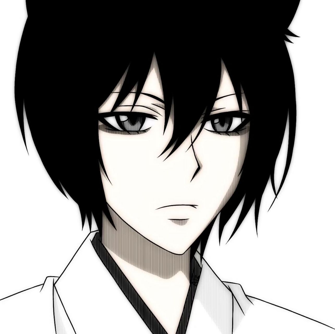 动漫二次元单人男头像9478