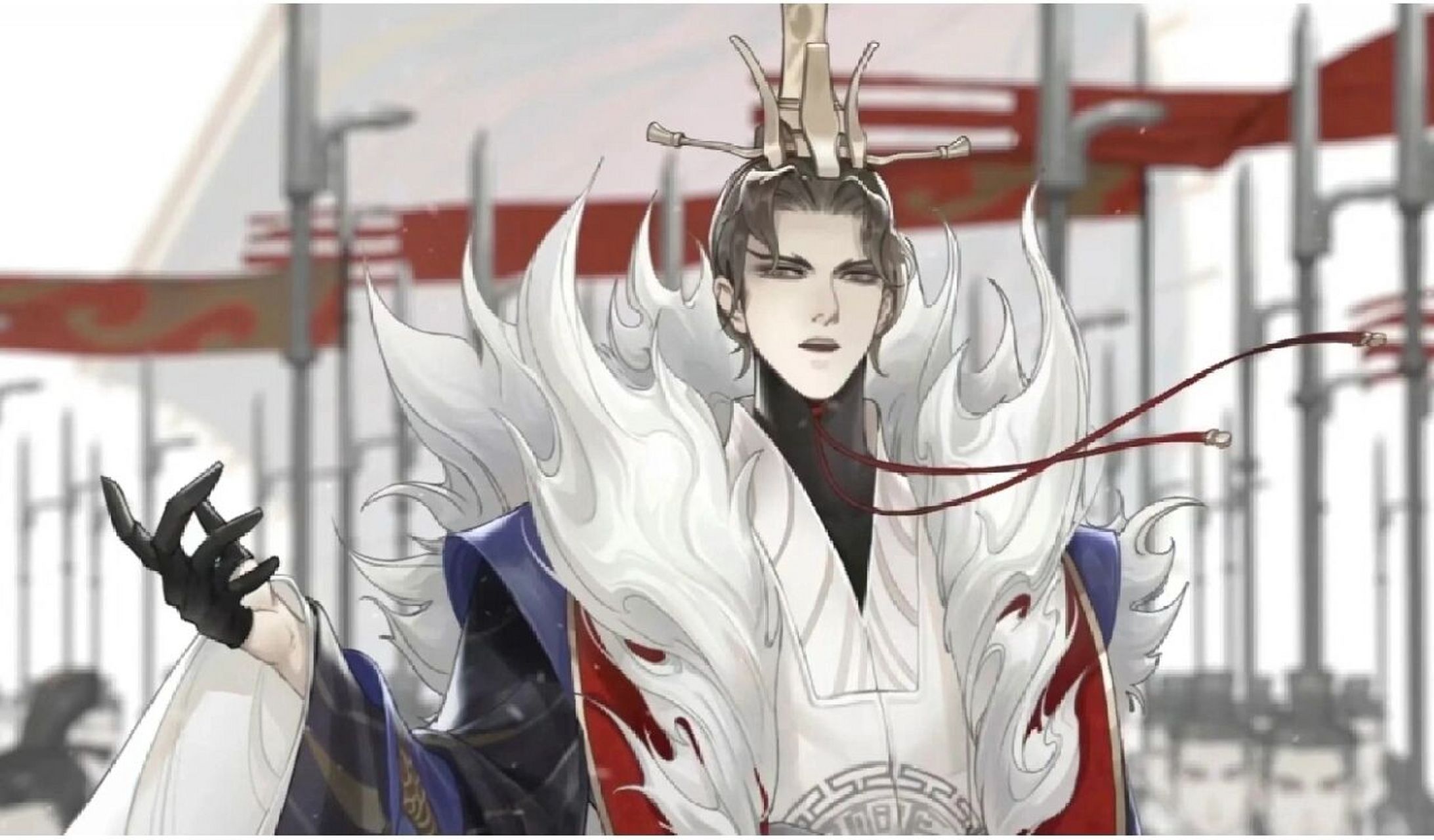 对这件事呢,大家比较喜欢的是嬴政x高渐离,但是我觉得高渐离还是和