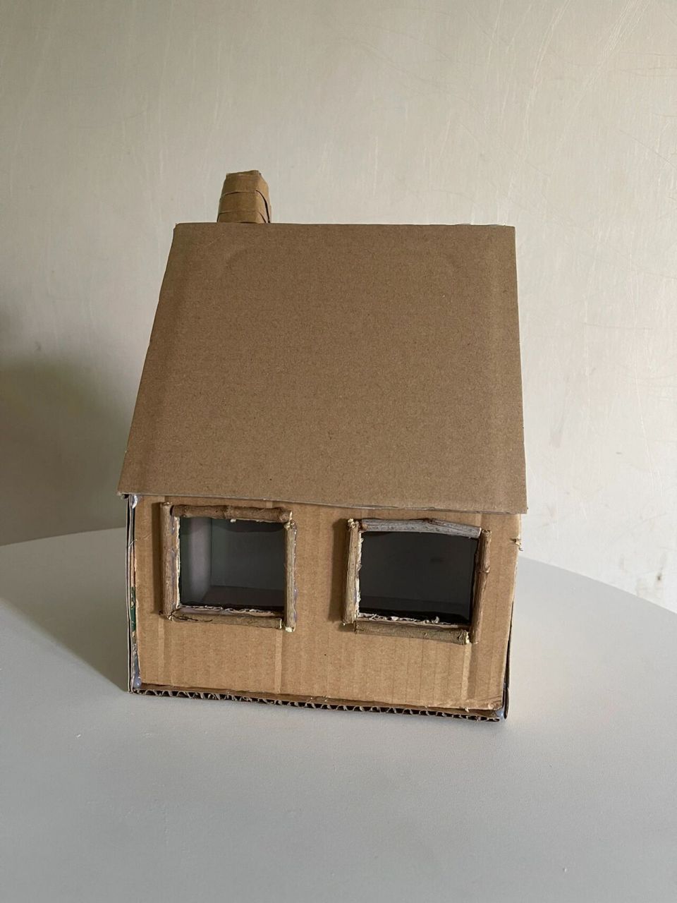纸板做小房子教程图片