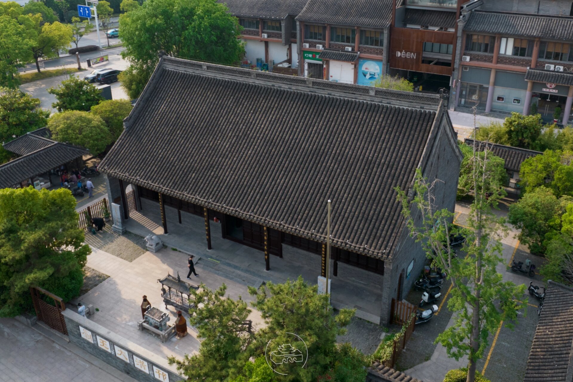 扬州|宝轮寺大殿(现大王庙) 扬州市文物保护单位 宝轮寺大殿面阔五间