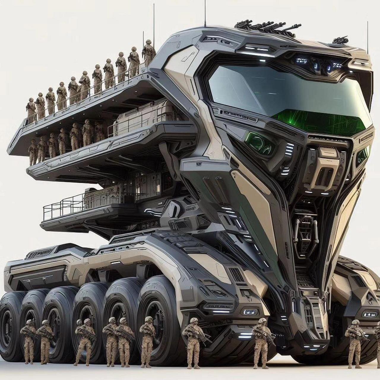 末日堡垒,还不来一个? 装甲战车,猛男的梦想座驾