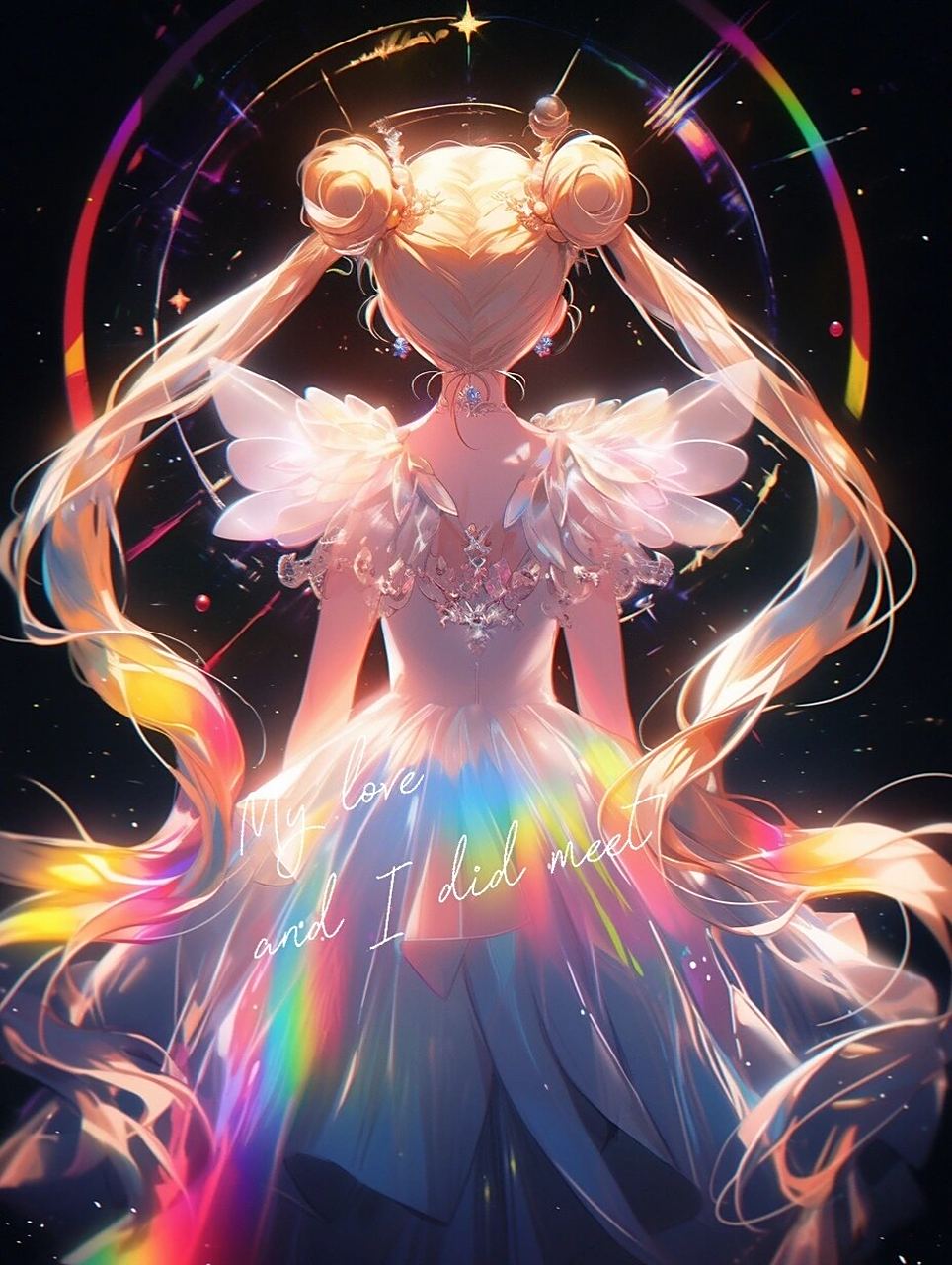 美少女战士壁纸|唯美背影03 梦幻联动@小熊夹心饼干 #每秒都值得