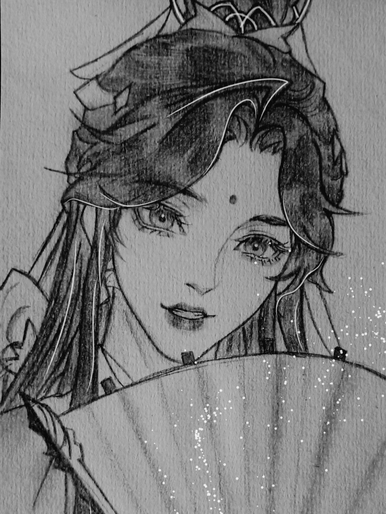 天官赐福,风师,临摹