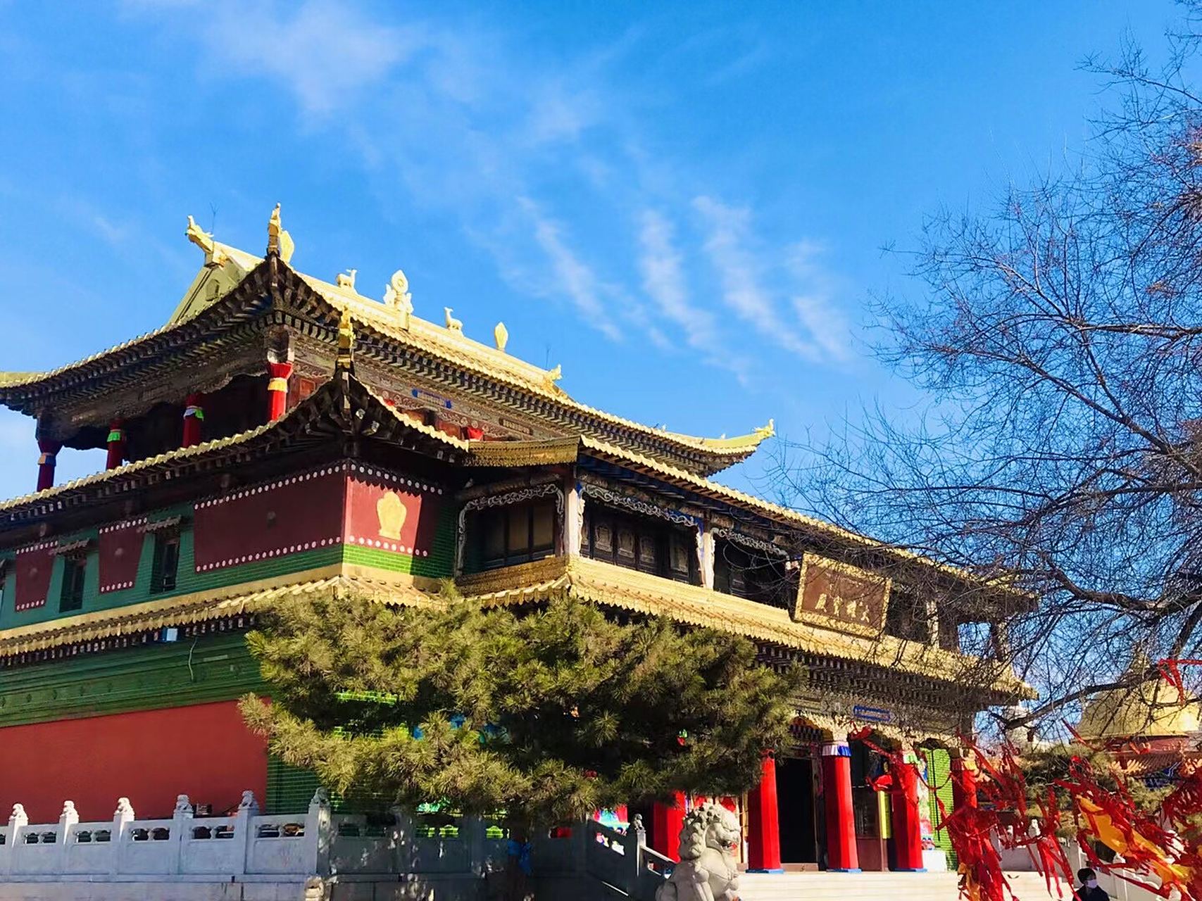 通辽大乐林寺! 时光清浅处,一步一安然!