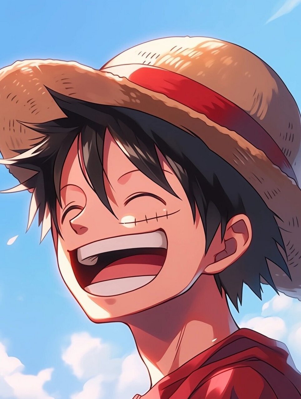 希望路飞 阳光般的笑容能够赶走所有人每天的疲惫与烦恼!