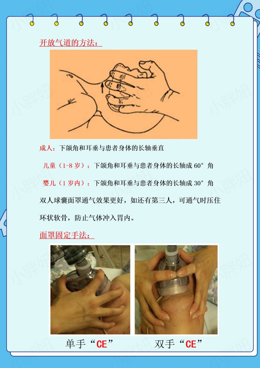 简易呼吸气囊的使用✅超级详细,建议收藏🔔 简易呼