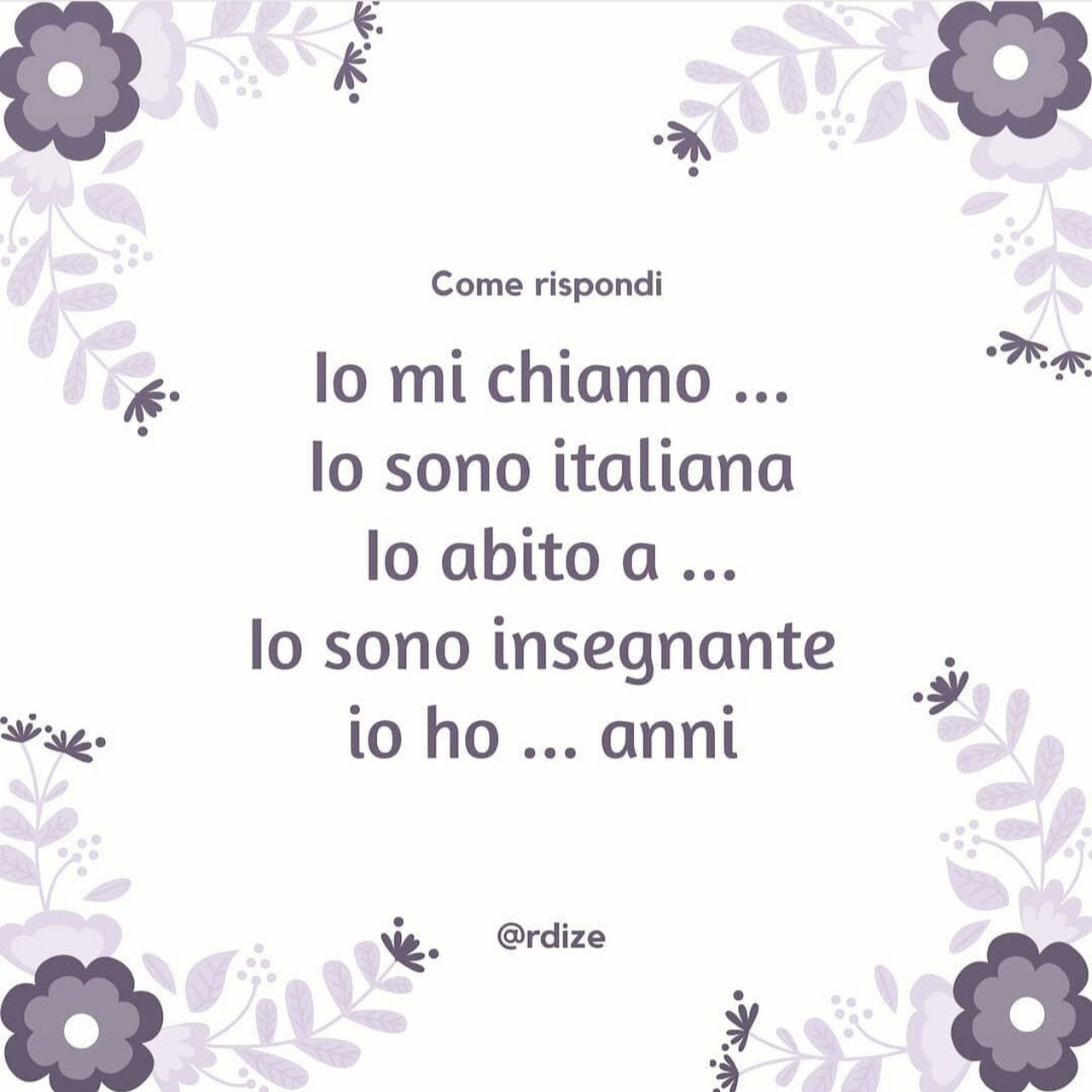 认识新朋友‖意大利语 ciao a tutti99 今天我们来学习一下认识新