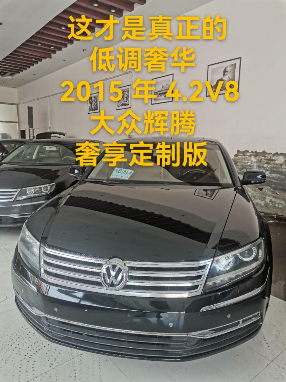 大众辉腾停产前的辉煌,2015 年上牌 4.