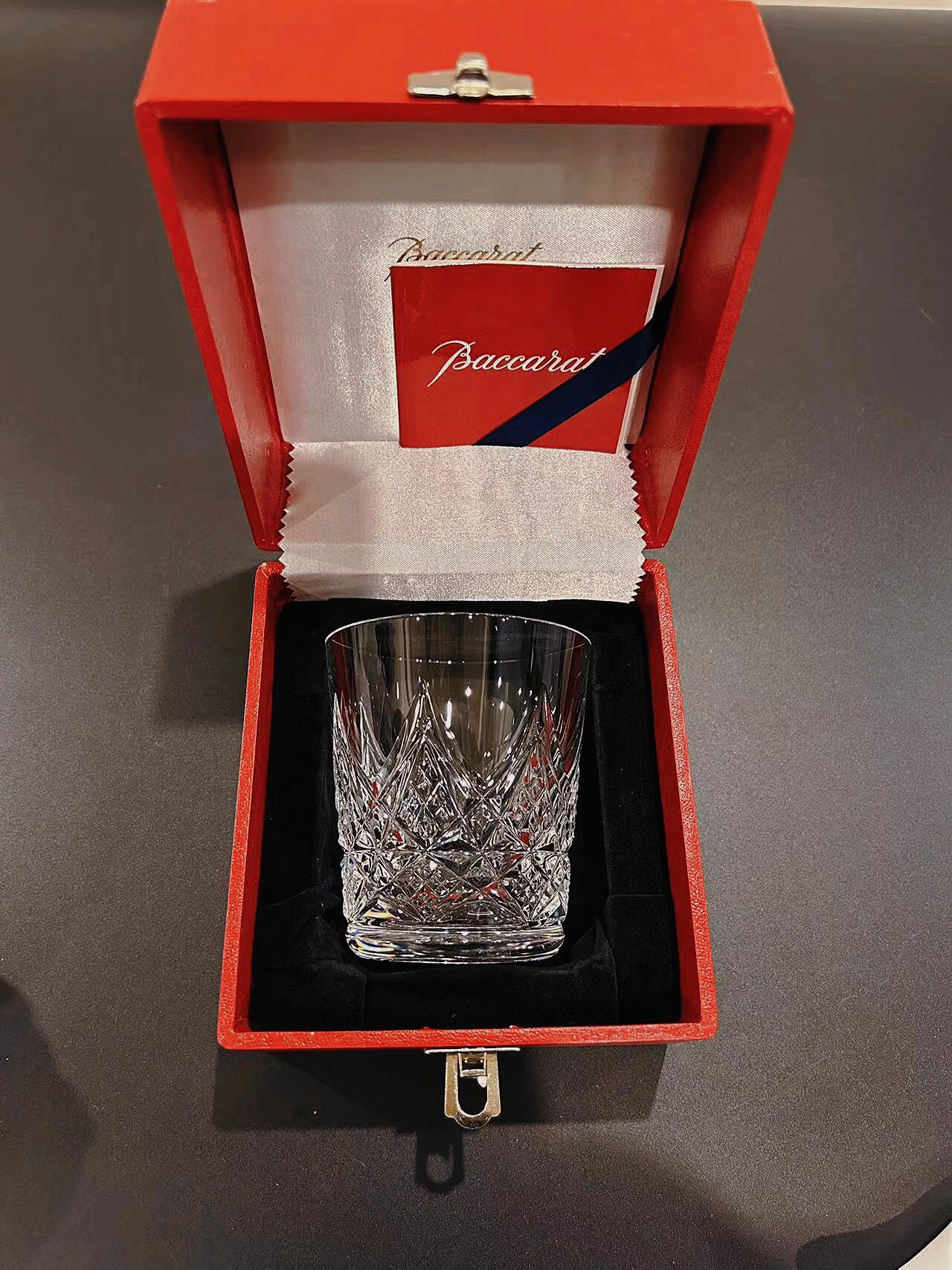巴卡拉水晶杯baccarat沙皇古董水晶杯稀有款