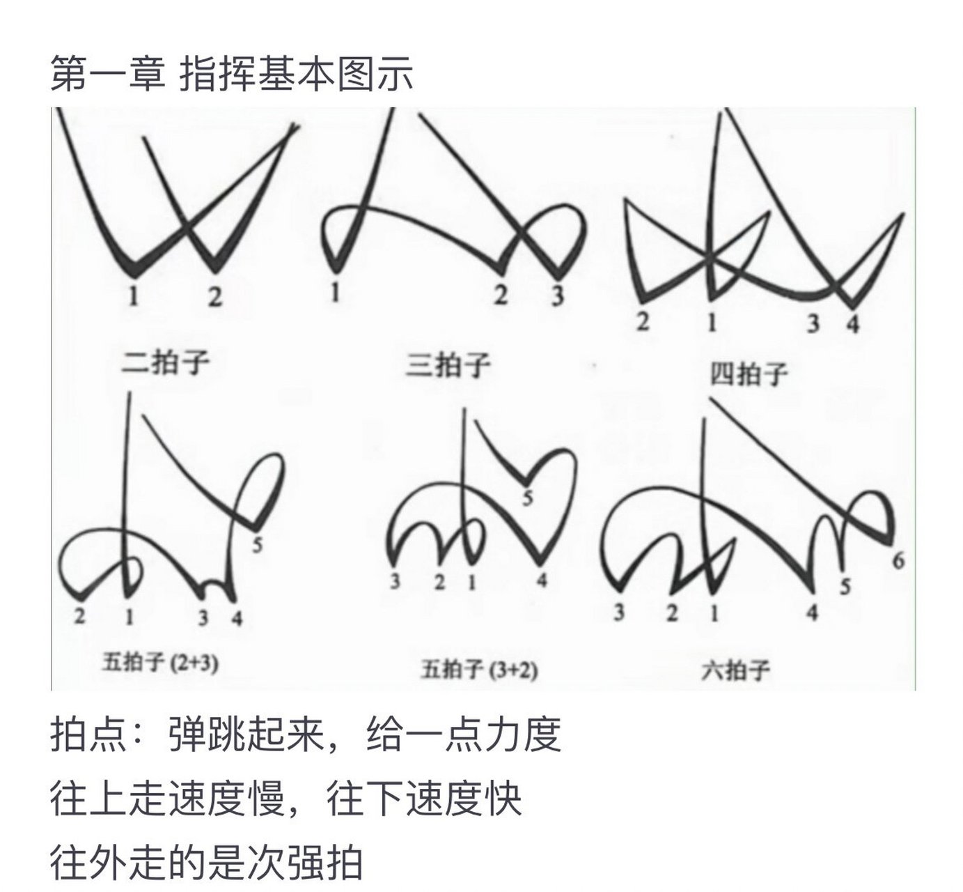 44拍的指挥手势图片