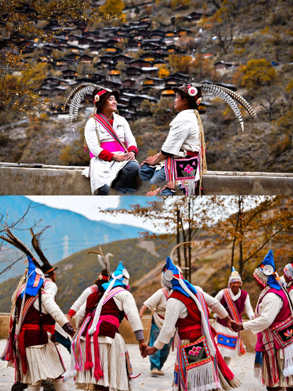 云南香格里拉维西同乐村,探访傈僳族风情 在三江并流的腹地,有这样一