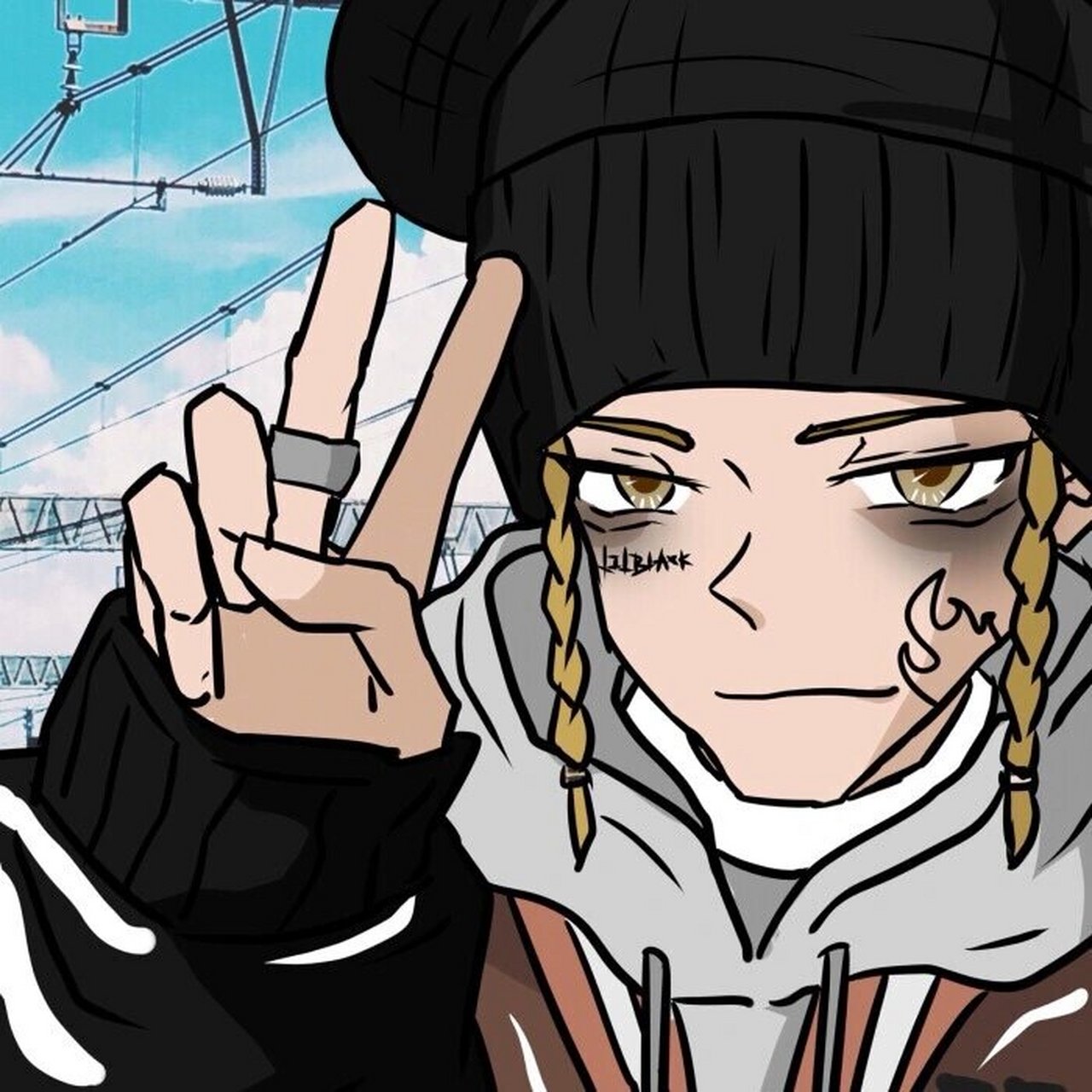 情侣头像|高街 动漫 文艺 蟹不漏