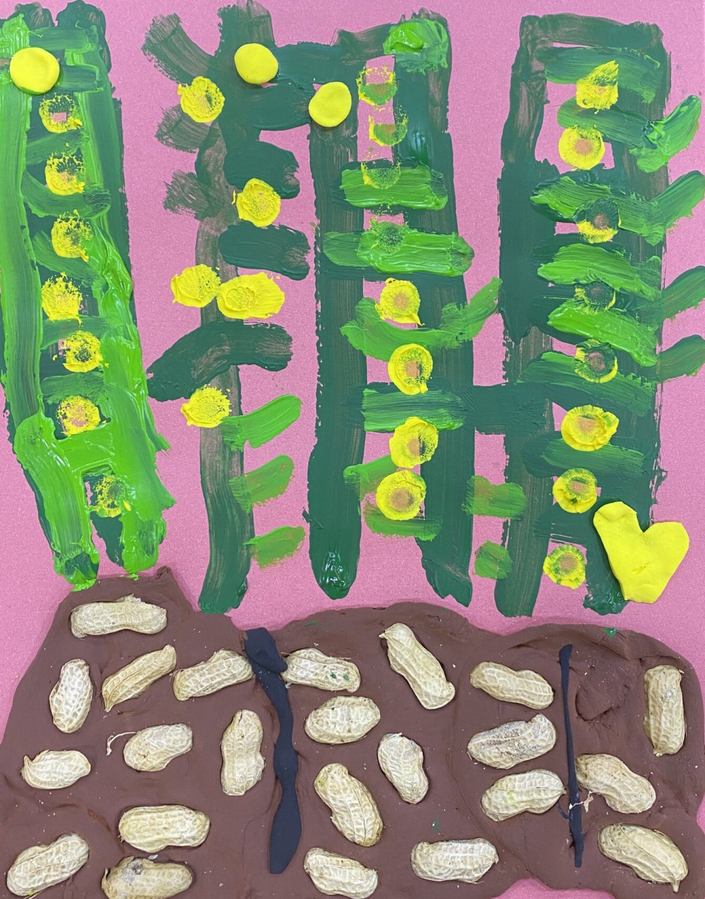 创意美术《花生长大啦》060606 3-4岁年龄阶段启蒙课程0707