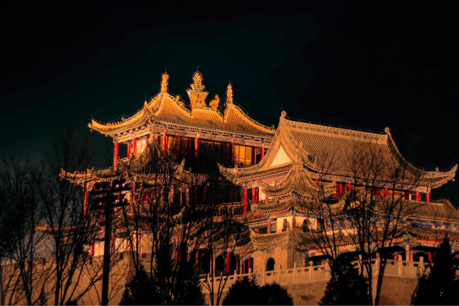 平罗"玉皇阁"最美古建筑           平罗玉皇阁建筑群始建于明代永乐