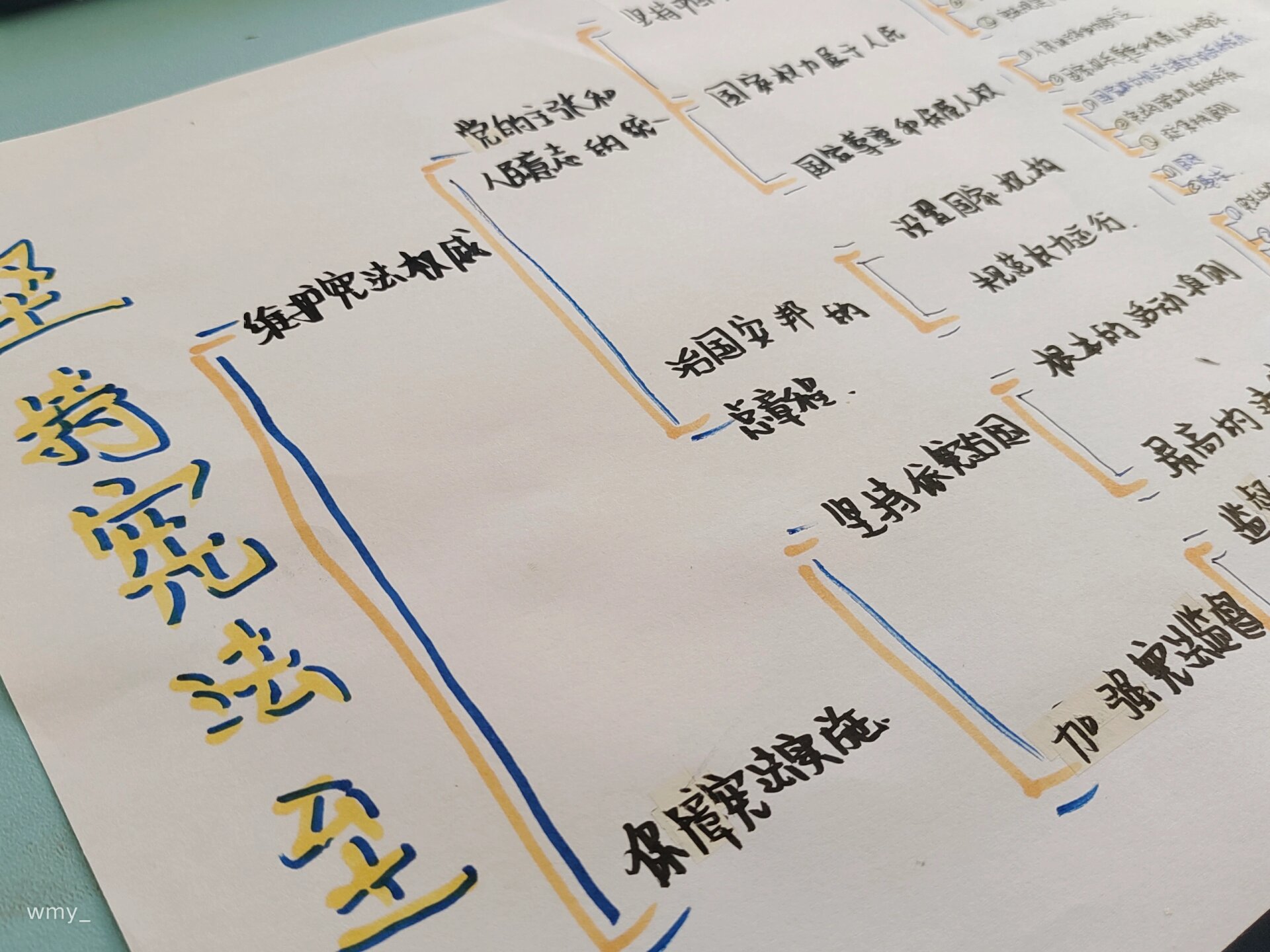 手抄报丨道法(政治)第一单元