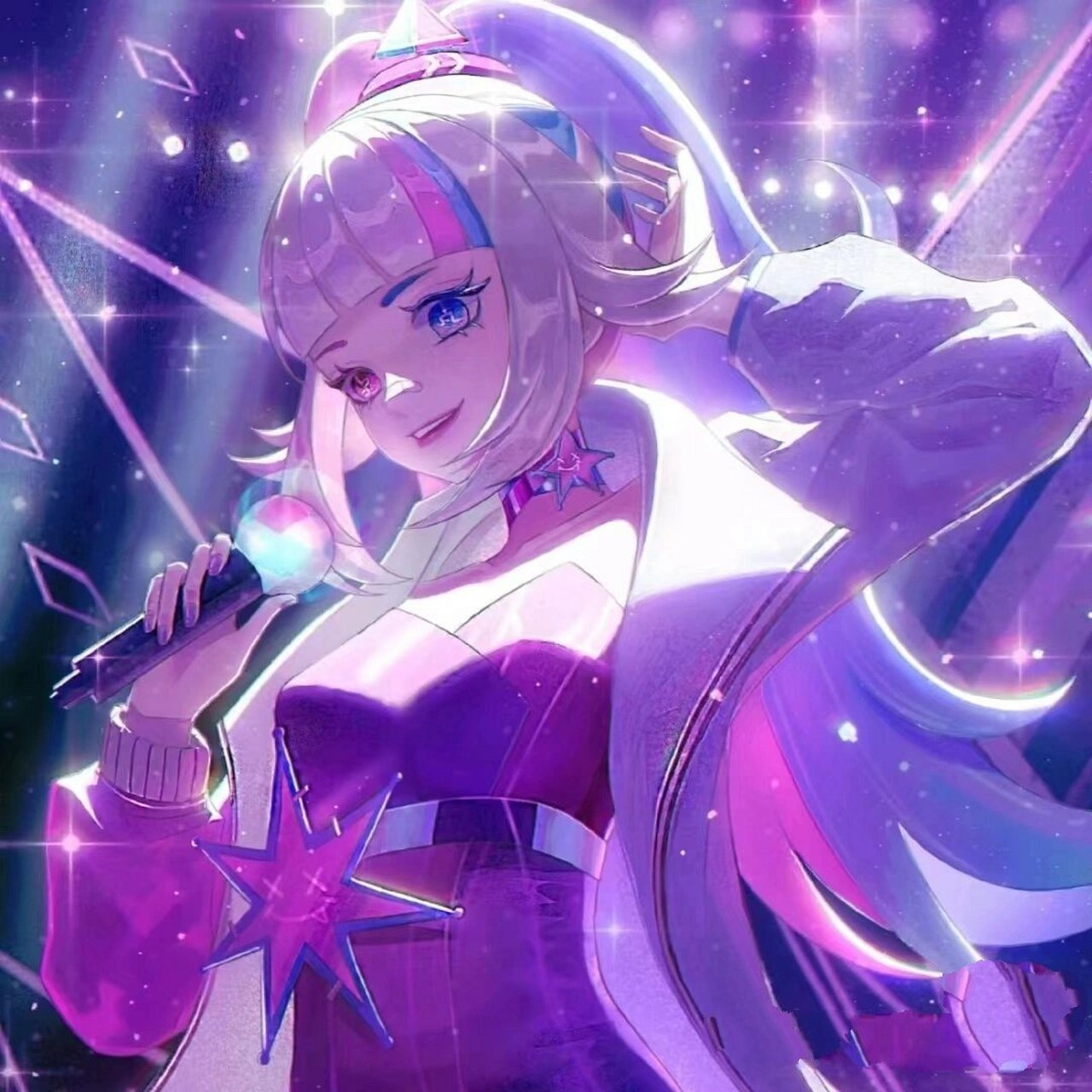 蛋仔派对音爆耀星精灵莉斯尔头像