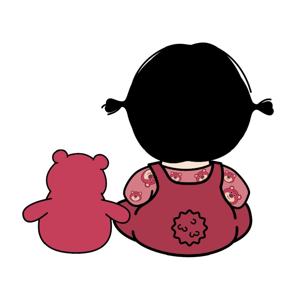 头像|可爱宝宝背影 宝宝背影