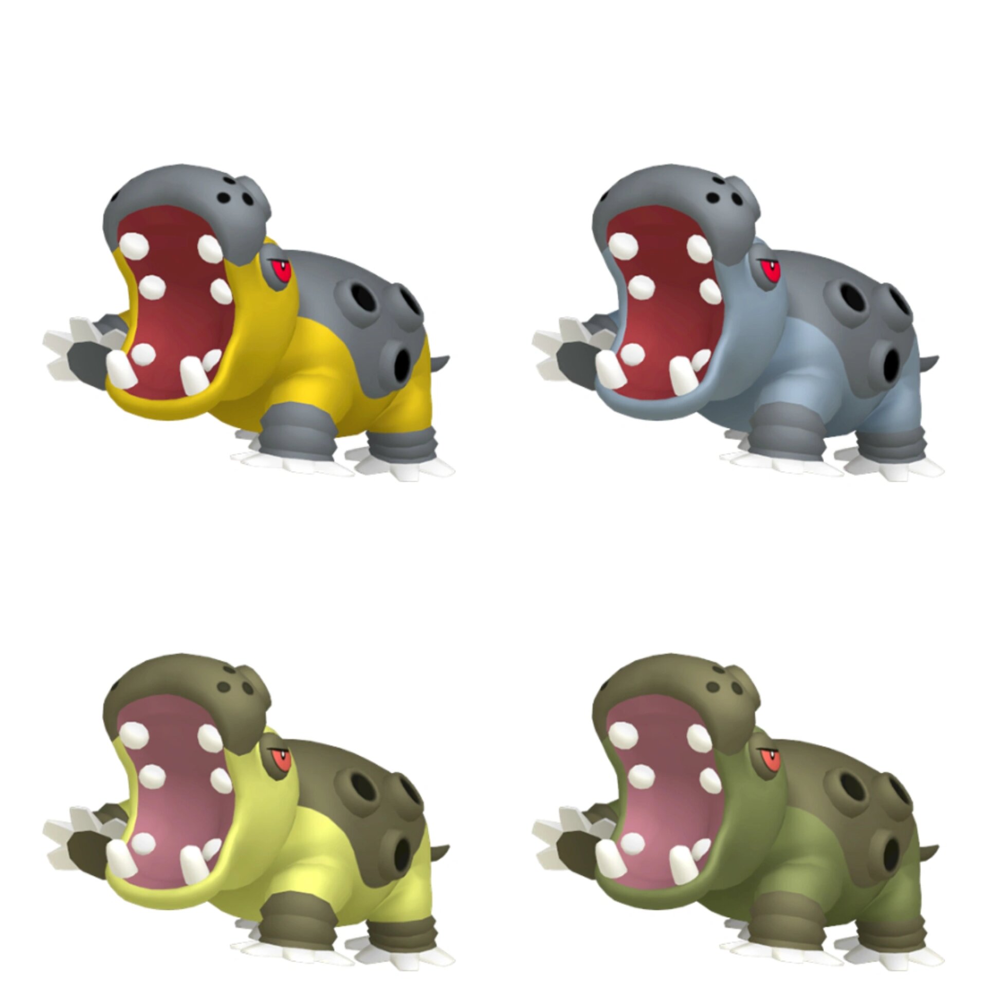 宝可梦图鉴0450:河马兽 0450:河马兽 属性:地面