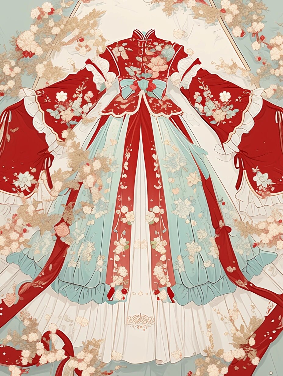 古风仙女裙 | 小裙子穿搭素材