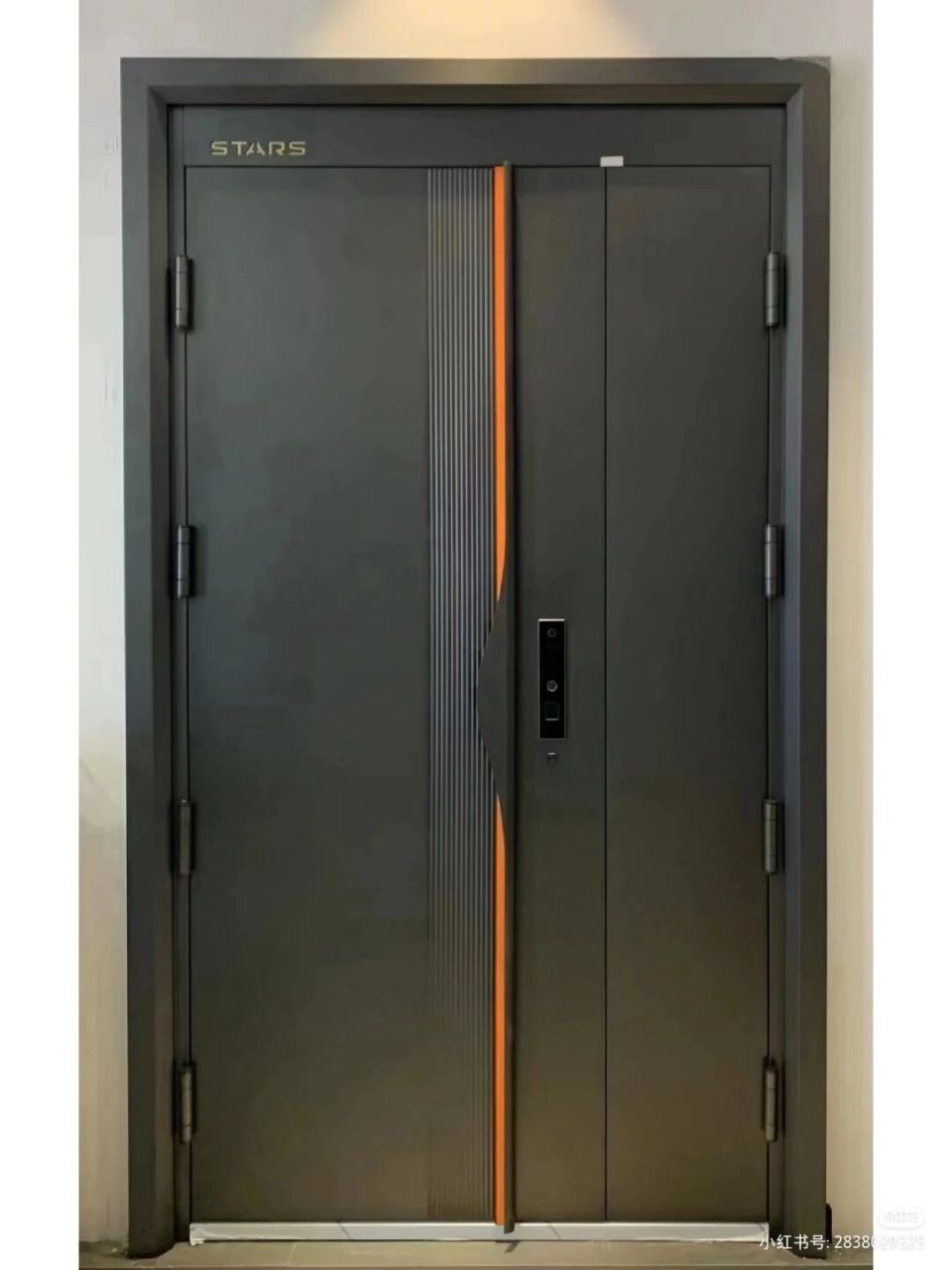 超高颜值防盗门来啦,送人脸识别智能锁!