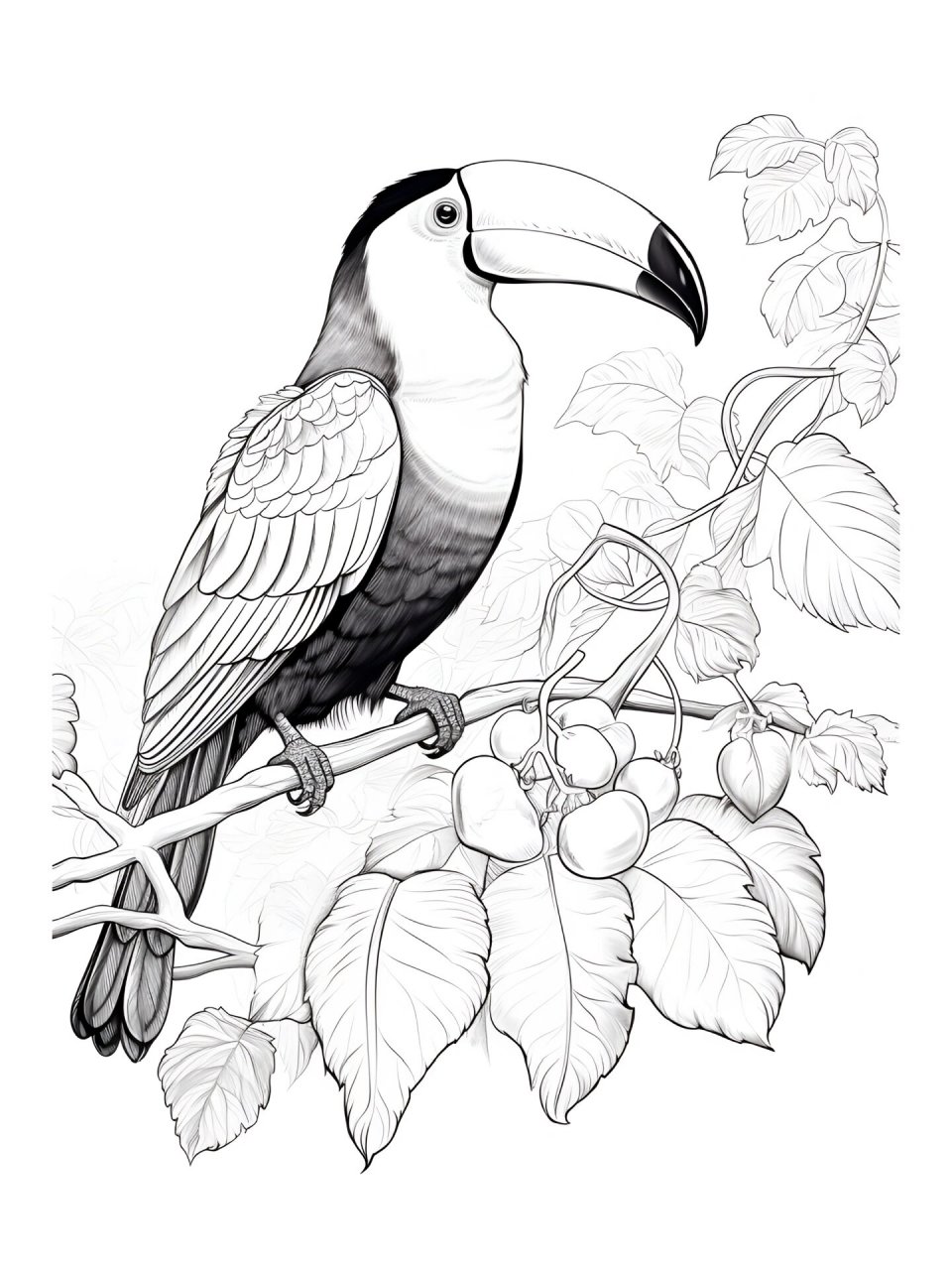 巨嘴鸟 巨嘴鸟是一种生活在南美洲的奇特鸟类,拥有一个巨大的喙,可以